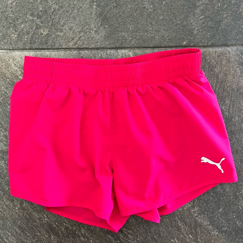 Women’s Puma Pink Athletic Shorts